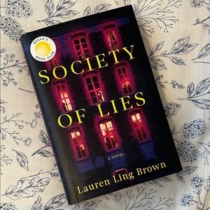 Society of Lies Hardcover Book